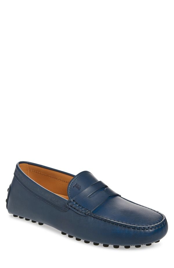 トッズ メンズ シューズ スリッポン・ローファー Tods Penny Loafer Blu Tuareg