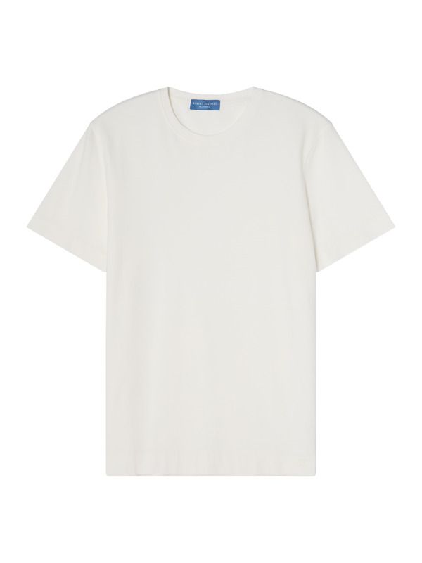 ロバート タルボット メンズ トップス Tシャツ ジャージー Robertalbott Stretch Jersey Dean Tee Classic White ホワイト