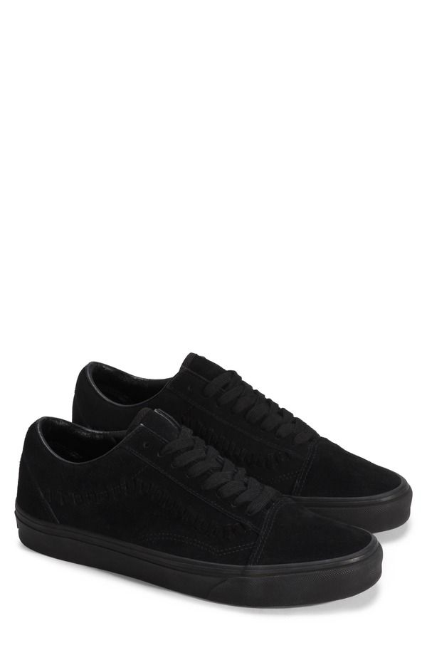 バンズ メンズ シューズ スニーカー Vans Old Skool Sneaker Crafted Stripe BlackBlack ブラック