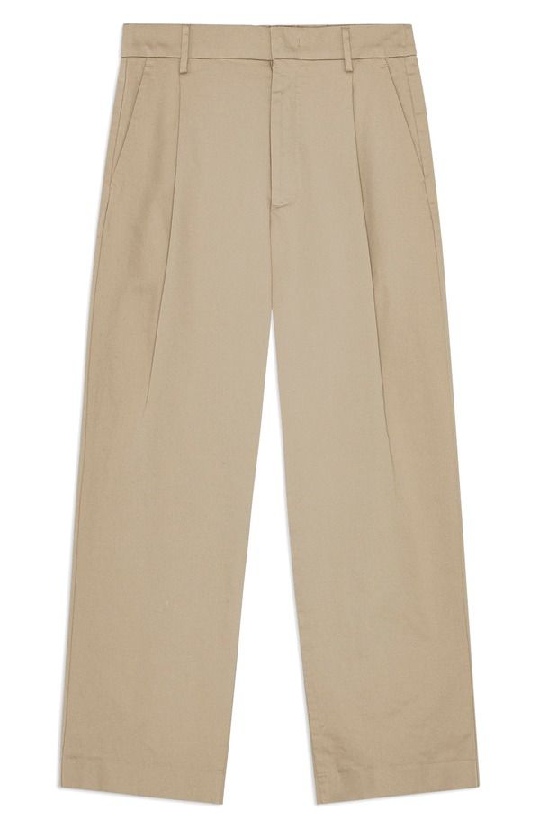 NN07 メンズ ボトムス カジュアルパンツ プリーツ NN07 Kay 1420 Pleated Tapered Pants Desert Khaki カーキ