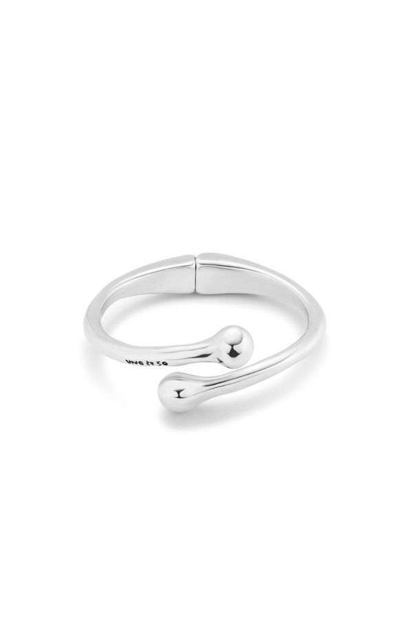 ウノデ 50 レディース アクセサリー ブレスレット・バングル・アンクレット UNODE50 Rigid Bangle with Inner Spring Silver シルバー
