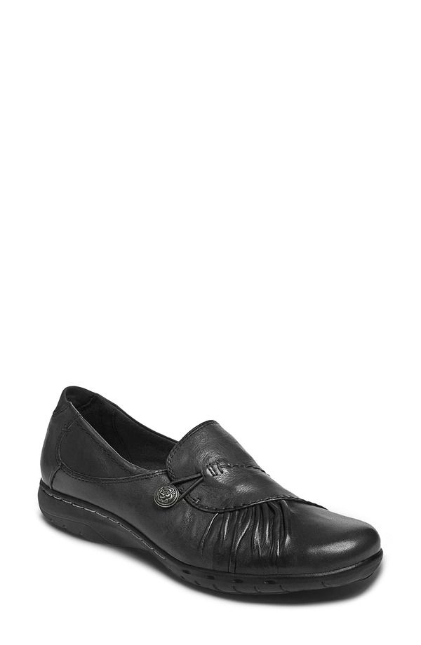 ロックポートコブヒル レディース シューズ スリッポン・ローファー Rockport Cobb Hill Paulette SlipOn Black ブラック