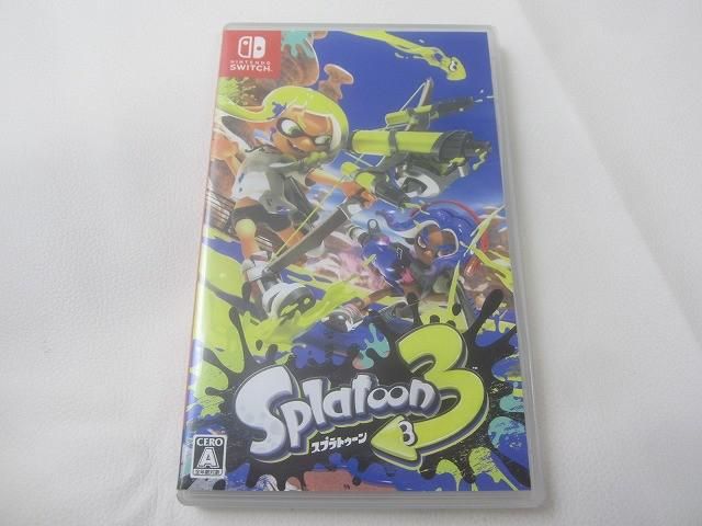 ゲーム Nintendo switch ニンテンドースイッチ ソフト スプラトゥーン3 中古品