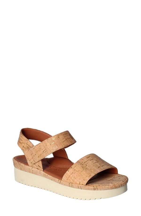 ラモールドピード レディース シューズ サンダル プラットフォーム LAmour des Pieds Abrilla Platform Sandal Natural Gold ゴールド