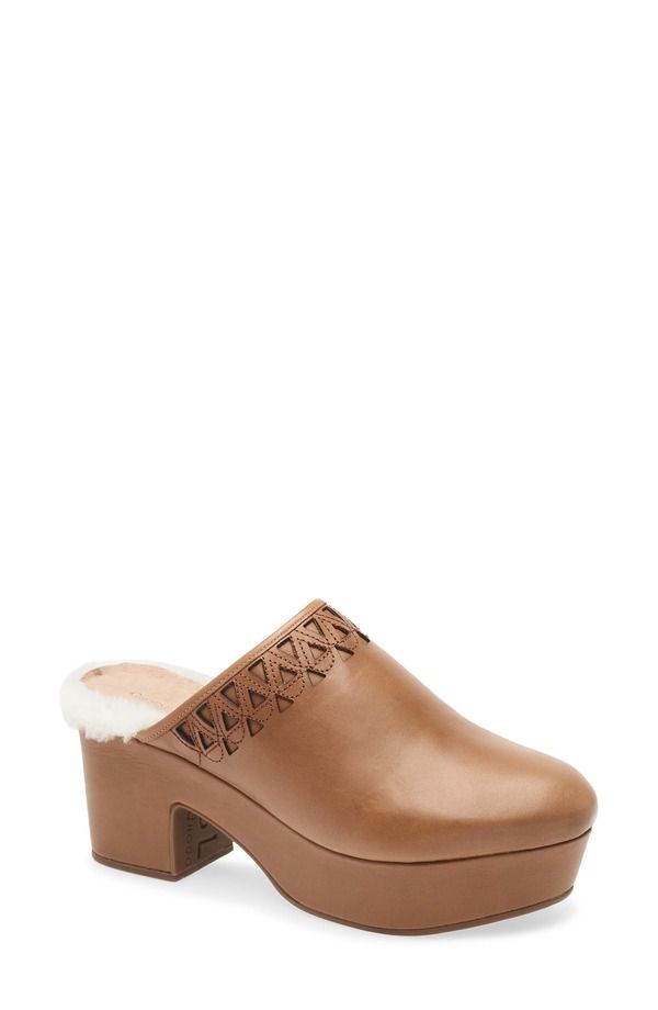 ショコラブルー レディース シューズ サンダル プラットフォーム Chocolat Blu Gannet Platform Clog Cameleather キャメル