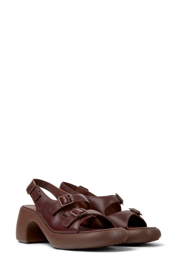 カンペール レディース シューズ サンダル Camper Thelma Slingback Sandal Medium Brown ブラウン