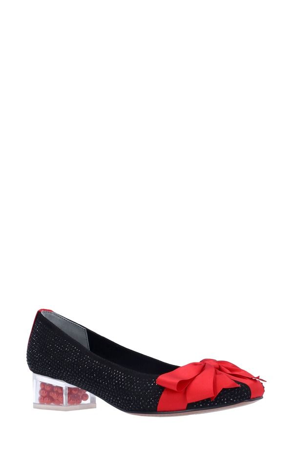 ジェイレニー レディース シューズ パンプス J Rene Jollee Pump Black Red ブラック