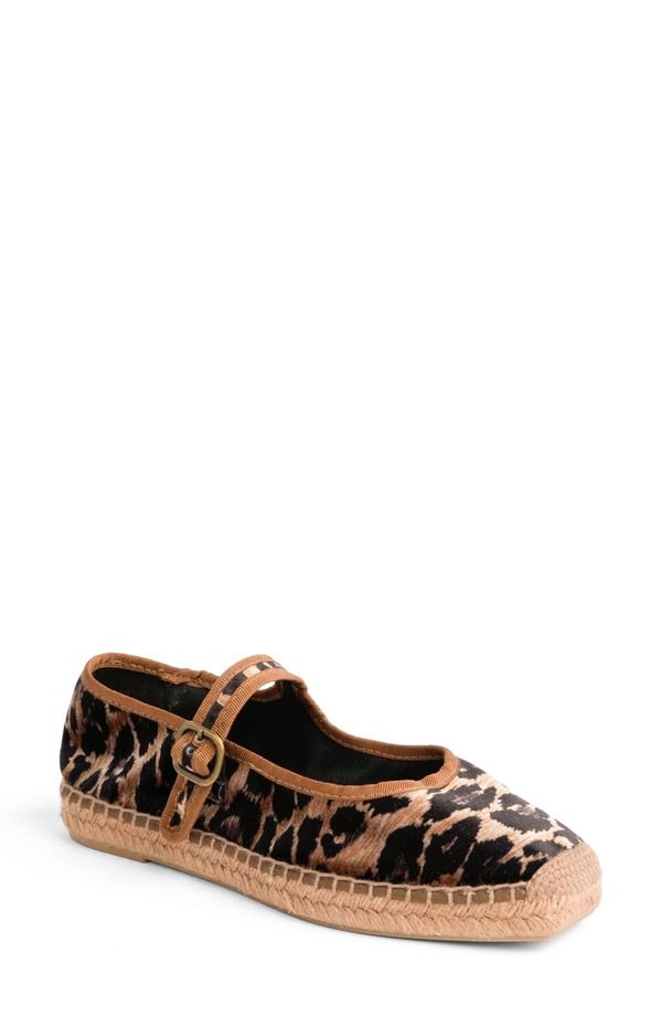 ペネロペシルバーズ レディース シューズ サンダル ベルベット Penelope Chilvers Velvet Espadrille Mary Jane Brown ブラウン
