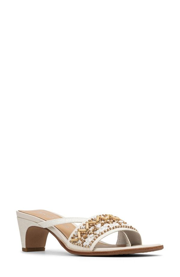 ドナルドプリネール レディース シューズ ヒール サンダル Donald Pliner Dhora Block Heel Sandal NaturalWhite ホワイト
