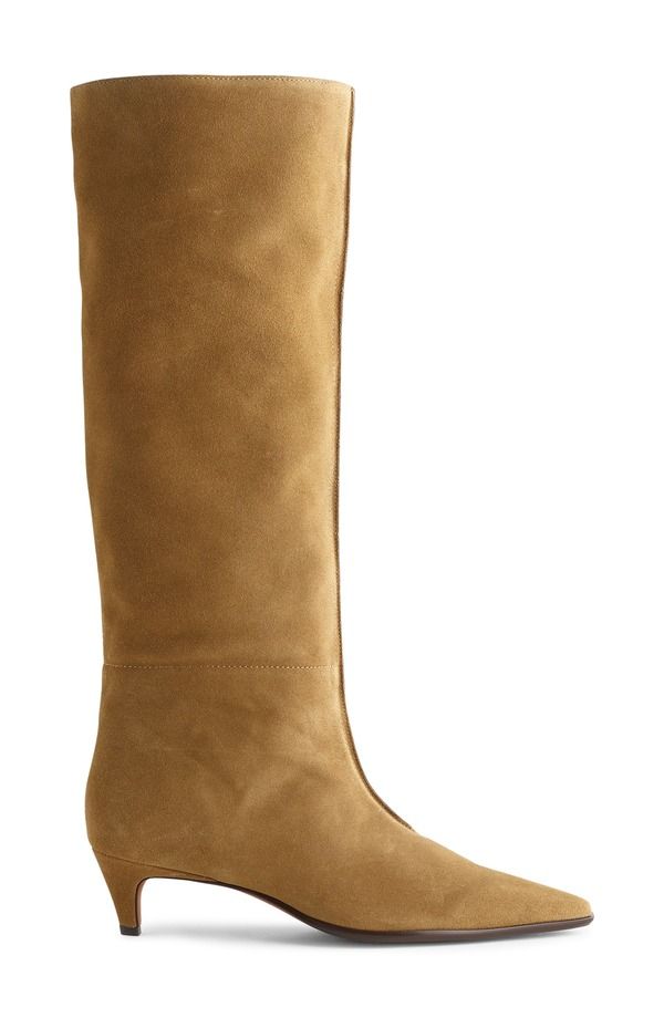 メイドウェル レディース シューズ ブーツ・レインブーツ Madewell Themilie Knee High Boot Classic Desert