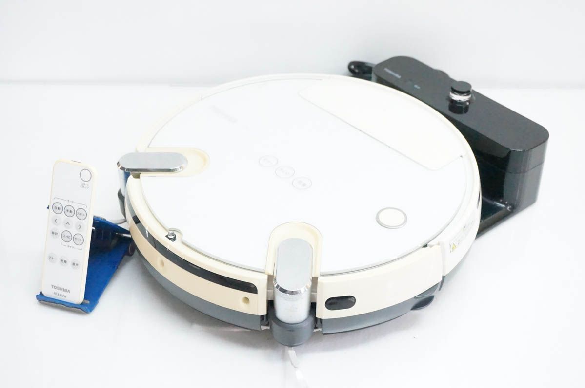 【中古】東芝 スマートロボットクリーナー TORNEO ROBO VC-RV2 ロボット掃除機 充電式掃除機