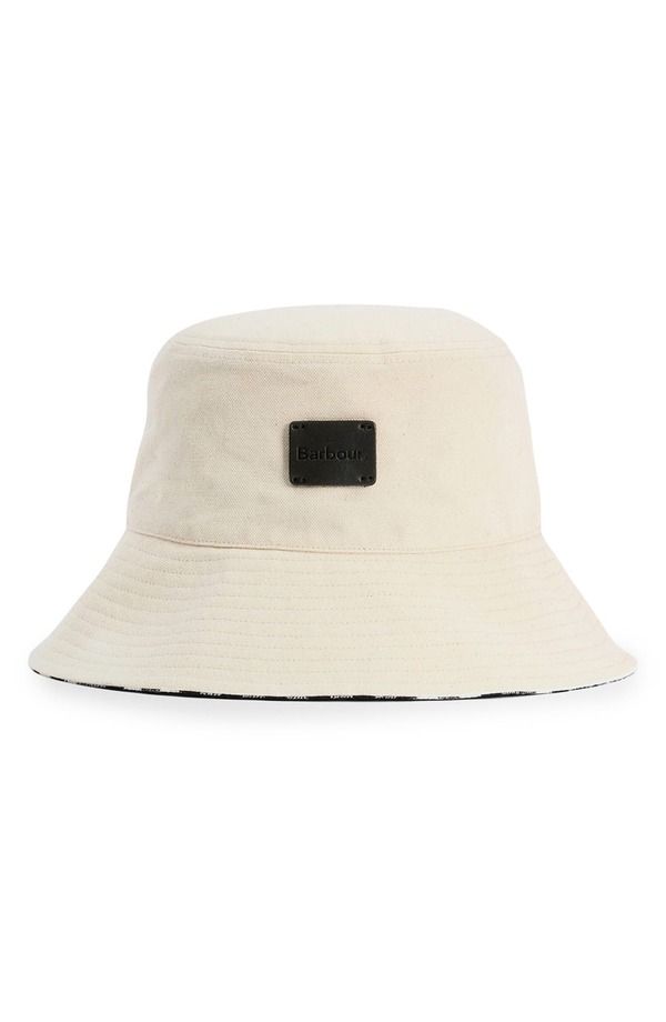バブアー レディース アクセサリー 帽子 コットン Barbour Selena Cotton Twill Bucket Hat Ecru エクリュ