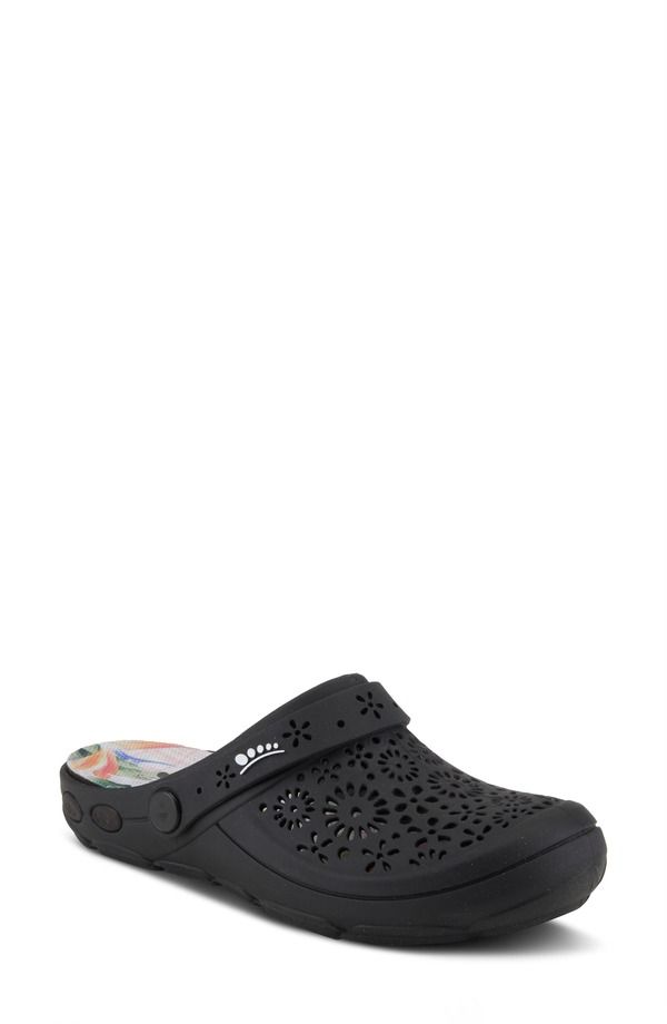 スプリングステップ レディース シューズ サンダル Spring Step Contigo Clog Black ブラック