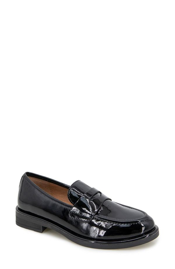 ジェントルソウルズ レディース シューズ スリッポン・ローファー Gentle Souls Cybiloafer Black Patent Leather ブラック 20,425円