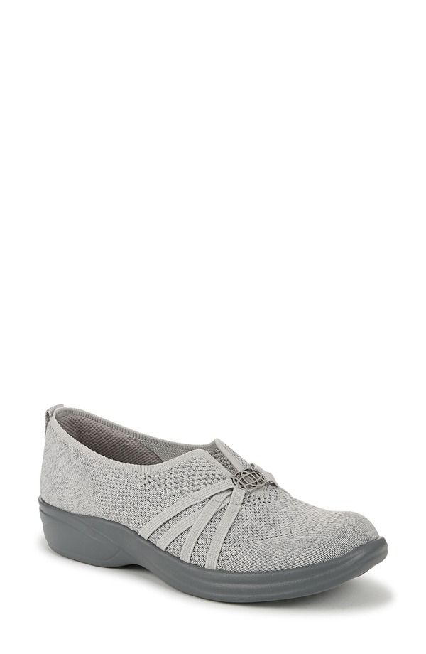 ライフストライド レディース シューズ スニーカー ニット LifeStride Niche Knit SlipOn Sneaker Wide Width Available Grey Knit グレー