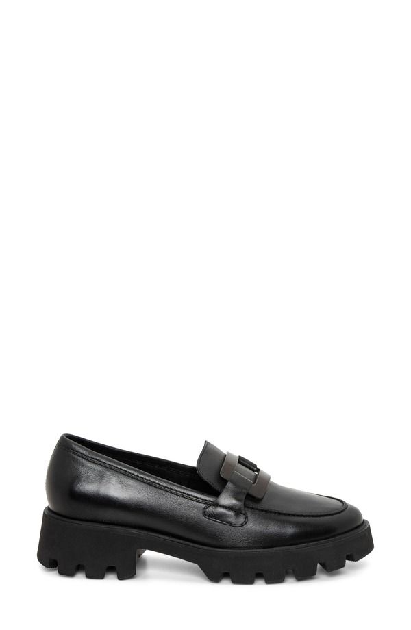 アラ レディース シューズ スリッポン・ローファー プラットフォーム ara Oleander Platform Loafer Black ブラック