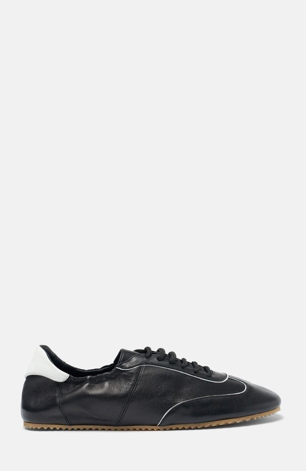 スカロッソ レディース シューズ スニーカー SCAROSSO Riley Sneakers Black Calf ブラック