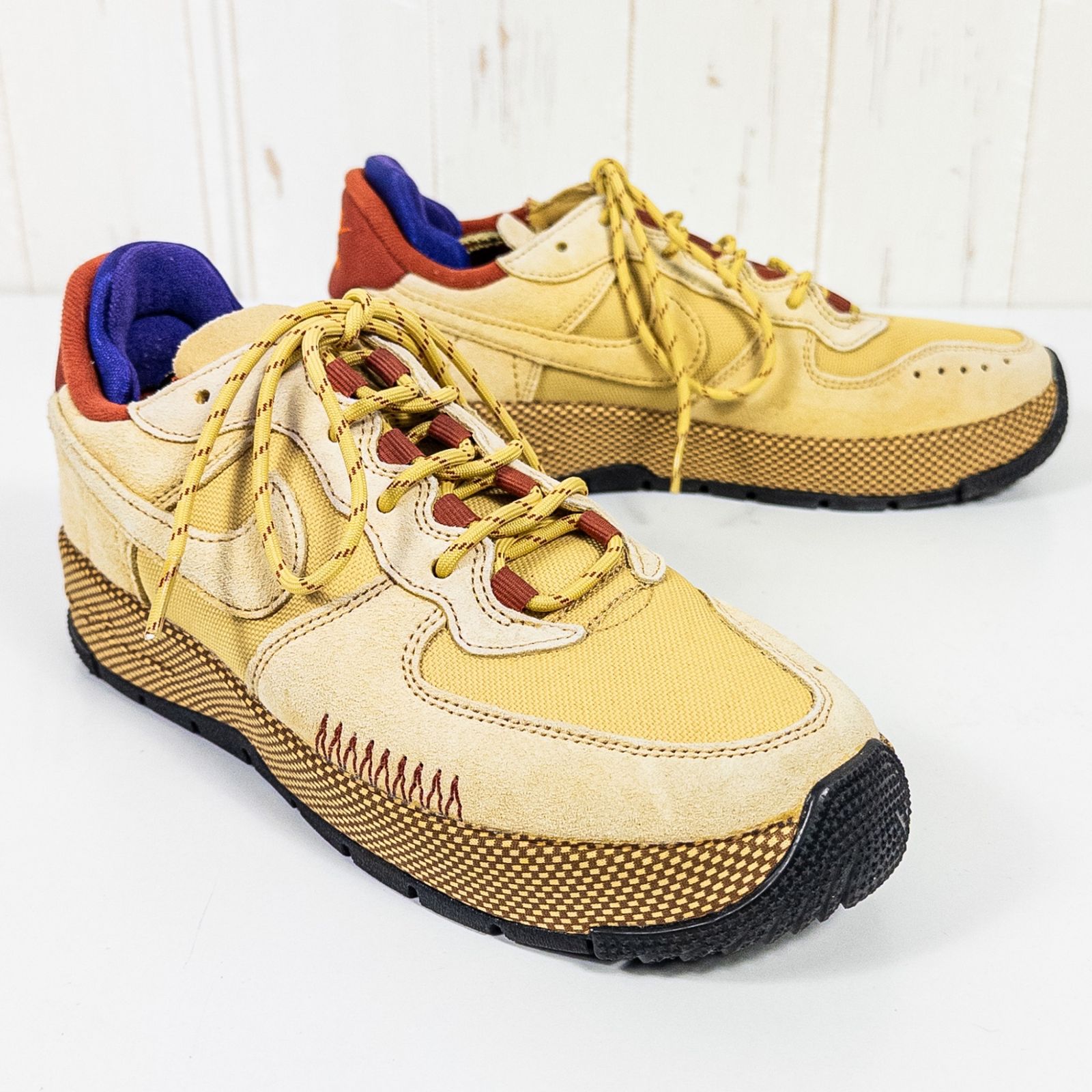 ?️Women's 24.5cm ベージュ系 Nike ( ナイキ ) エア フォース 1 ワイルド Air Force 1 Wild Wheat Gold フットウェア スニーカー ライフスタイルシューズ z00053162 Wheat Gold スニー