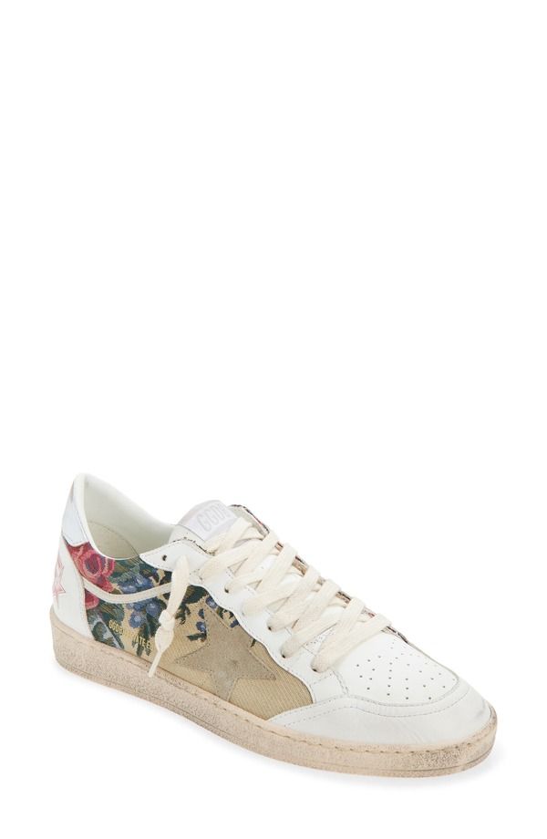 ゴールデングース レディース シューズ スニーカー Golden Goose Ball Star Sneaker White Multicolor ホワイト
