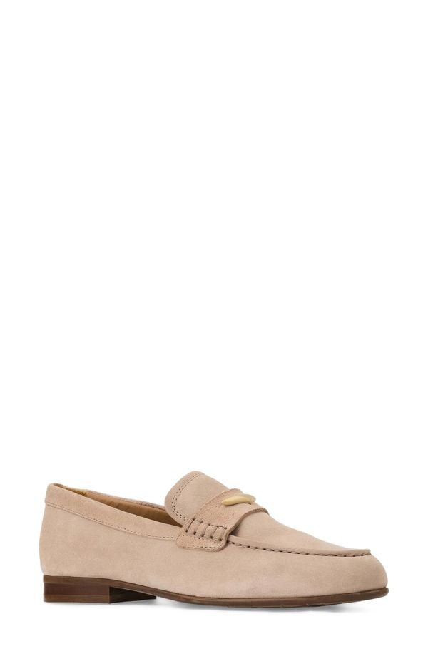 アクアタリア レディース シューズ スリッポン・ローファー Aquatalia Elia Weatherproof Loafer Warm Grey Suede グレー