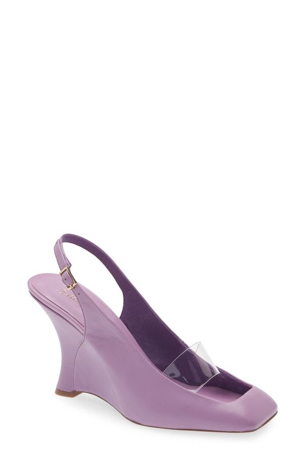 ジェフリー キャンベル レディース シューズ パンプス Jeffrey Campbell Nebulislingback Wedge Pump Lilac ライラック