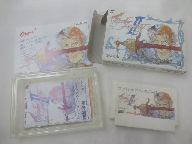 ゲーム ファミコン ソフト ファイナルファンタジー II 箱 説明書 付き ゲーム ファミコン ソフト ファイナルファンタジー II 箱 説明書 付き