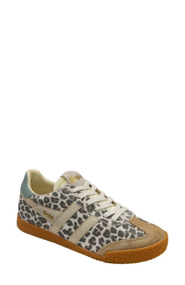 ゴラ レディース シューズ スニーカー Gola Elan Sneaker Snow Leopard Light Caramel アニマル
