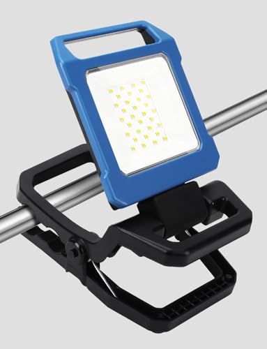 LED 投光器 ワークライト クリップ型 2段階調光 屋外 充電式 作業ライト クリップライト 省エネ IP65防水 IK07防衝撃 360°回転 夜釣り アウトドア キャンプ用 停電対策 防災as 7e07f078