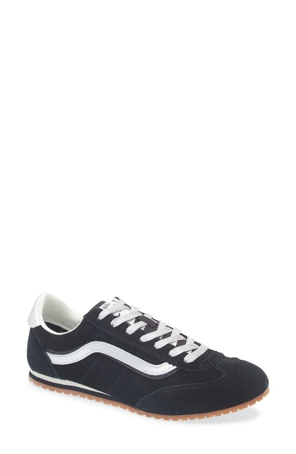 バンズ レディース シューズ スニーカー Vansuper Lowpro Sneaker Suede BlackSilver ブラック