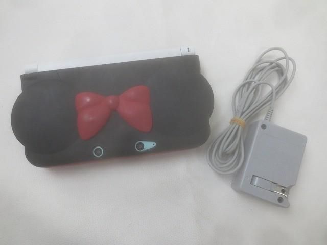 ゲーム ニンテンドー3DS LL 本体 動作品 SPR-001 ミント ホワイト 周辺機器 カバー付き 中古品