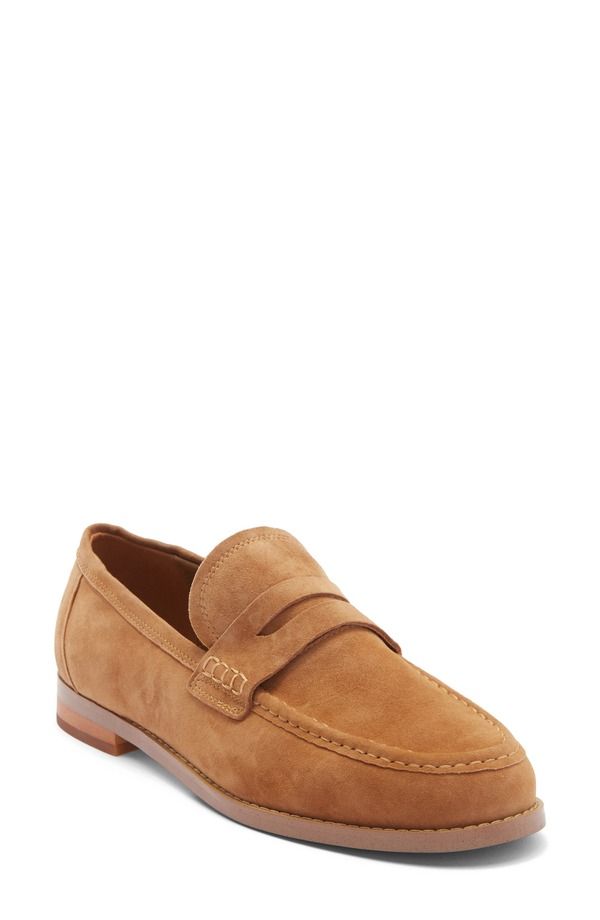 トニービアンコ レディース シューズ スリッポン・ローファー Tony Bianco Zac Penny Loafer Taupe Suede トープ