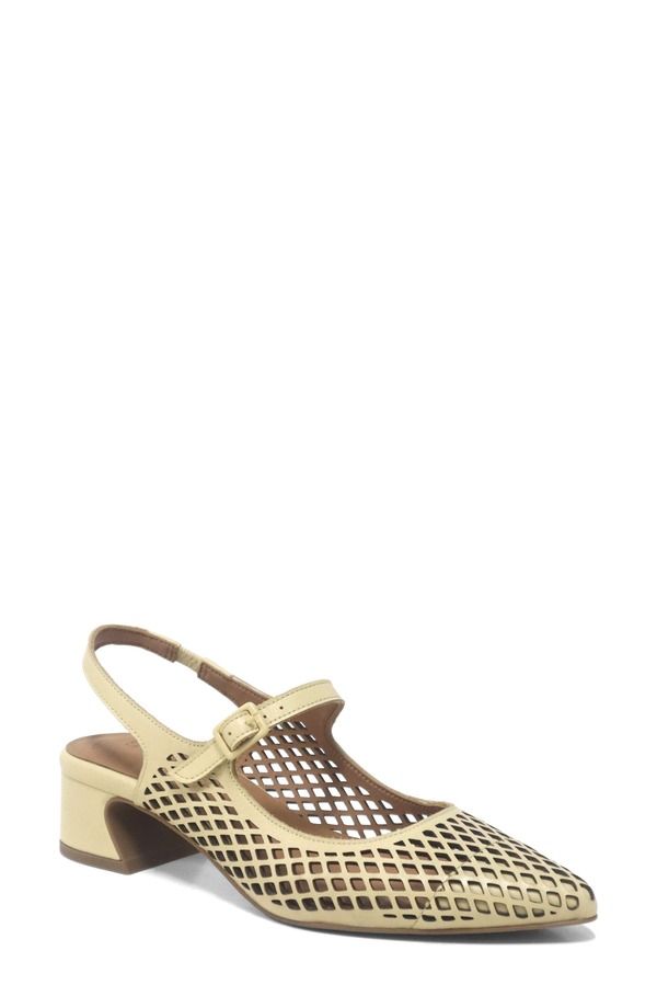 ジェントルソウルズ レディース シューズ パンプス Gentle Souls Gladys Perf Slingback Pump Soybean Leather