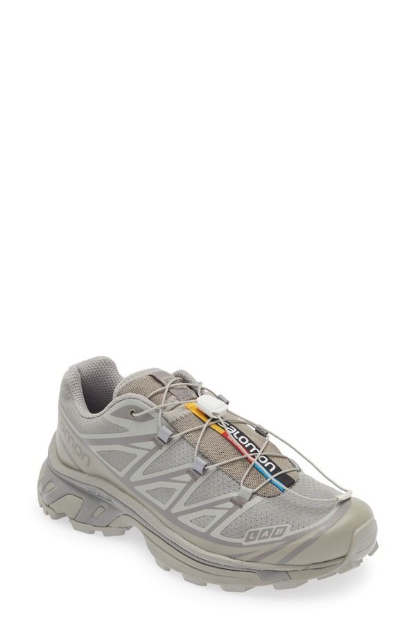 サロモン レディース シューズ スニーカー Salomon Gender Inclusive XT6 Sneaker Ghost Gray グレー