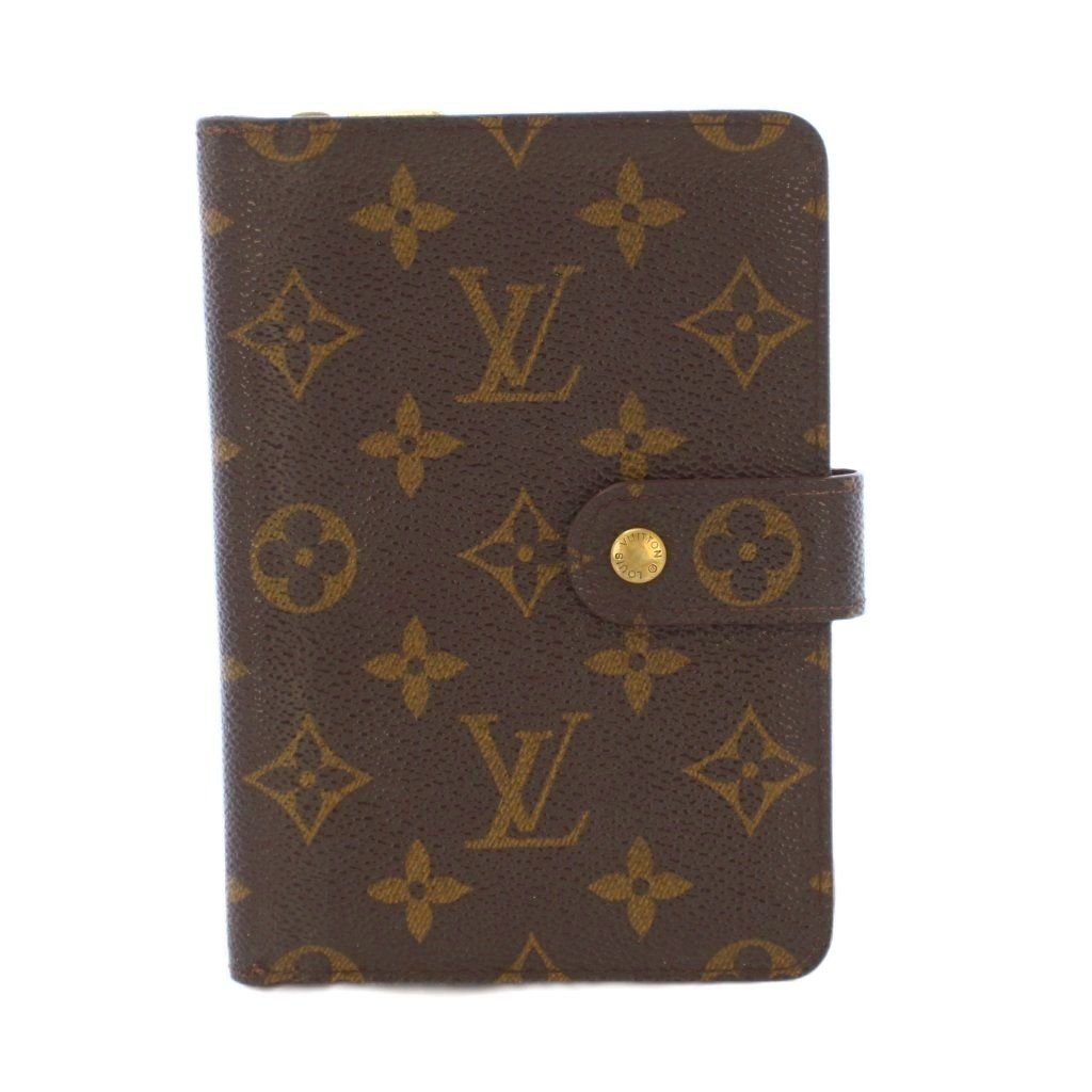 ルイヴィトン LOUIS VUITTON モノグラム ポルトパピエ ジップ 二つ折り財布 M61207 /KH ■OH