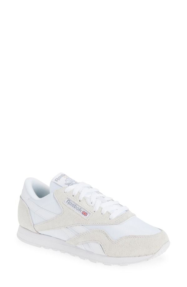 リーボック レディース シューズ スニーカー ナイロン Reebok Classic Nylon Sneaker Footwear White Footwear White ホワイト