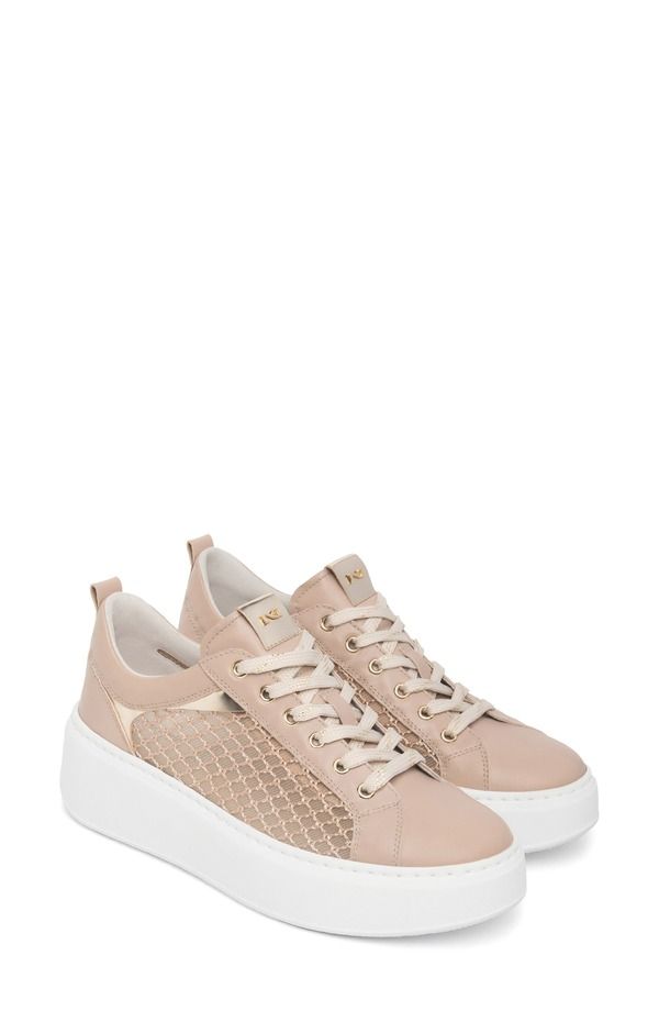 ネーロ ジャルディーニ レディース シューズ スニーカー プラットフォーム メッシュ NeroGiardini Mesh Platform Sneakerose