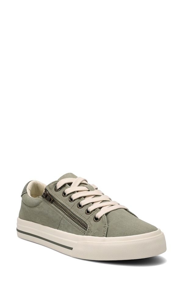 タウス レディース シューズ スニーカー プラットフォーム Taos ZSoul Platform Sneaker Sage Olive Distressed セージ