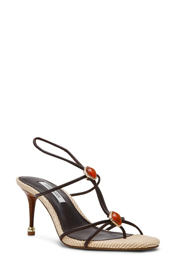 スティーブ マデン レディース シューズ ヒール サンダル Steve Madden Ramoslingback Sandal Brown Multi ブラウン