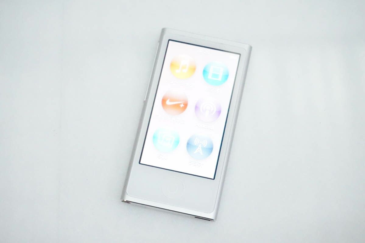 中古】Appleアップル 第7世代 iPod nano 16GB シルバー MD480LL - メルカリ
