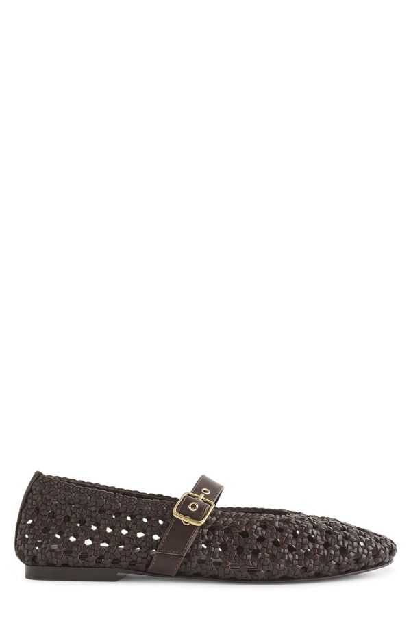 メイドウェル レディース シューズ パンプス Madewell The Remy Mary Jane Flat Dark Carob