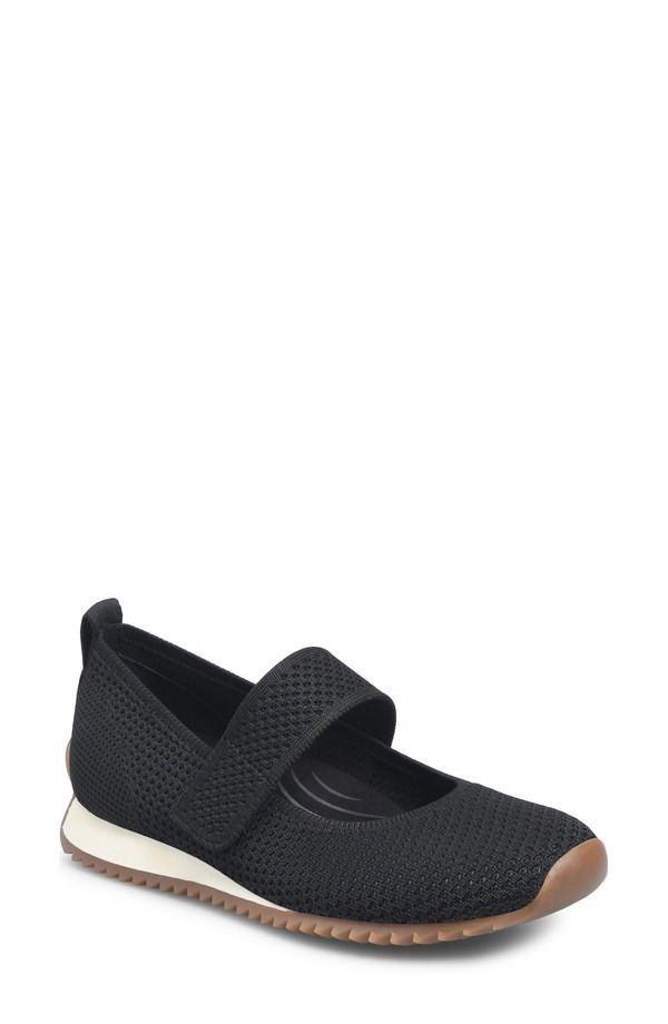 バーン レディース シューズ スニーカー Brnewbury Jane Sneaker Blacknit Fabric ブラック