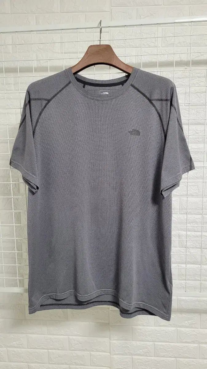 XXL THE NORTH FACE ザノースフェイス チャコールグレー フラッシュドライ 機能性半袖Tシャツ XXL