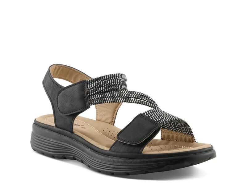 フレクサス レディース シューズ サンダル FlexusAbie Sandal Black ブラック