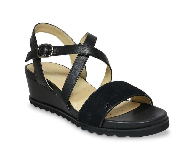 ダイビッドテイト レディース シューズ サンダル David TateKinsley Wedge Sandal Black ブラック