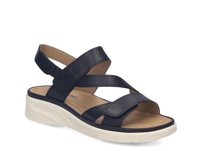 ジョセフセイベル レディース シューズ サンダル Josef SeibelSevran 05 Wedge Sandal Womens Black ブラック