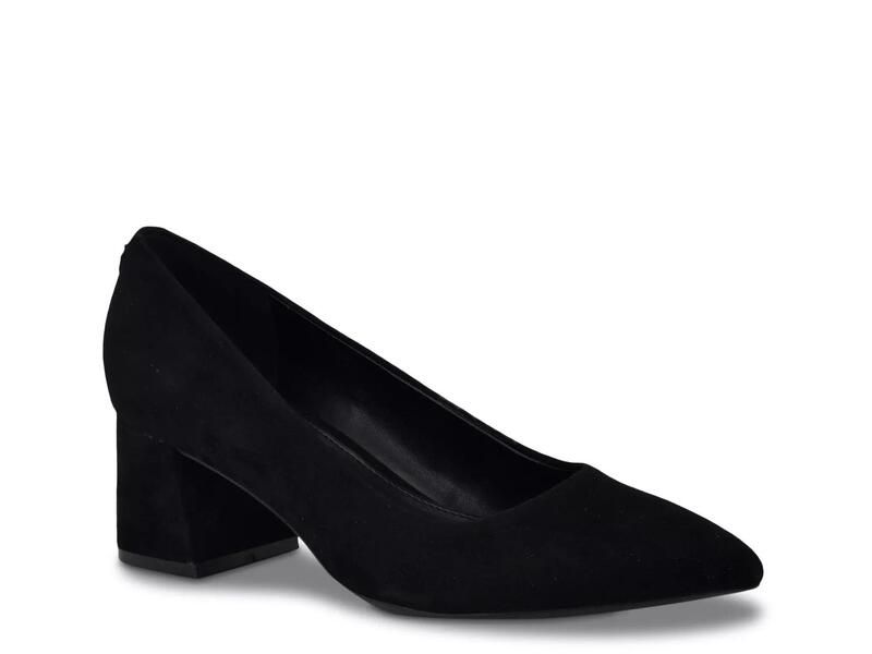 カルバンクライン レディース シューズ パンプス Calvin KleinLenott Pump Black Suede ブラック