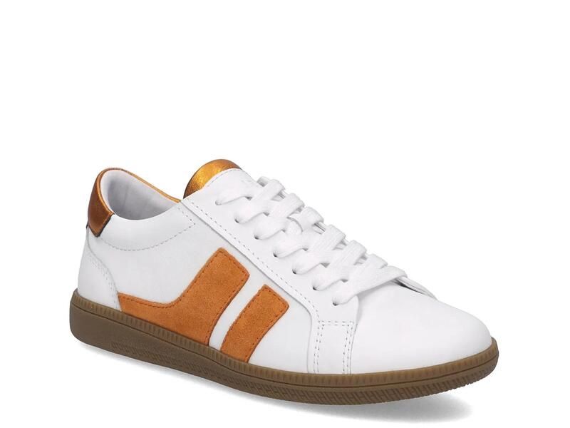ジョセフセイベル レディース シューズ スニーカー Josef SeibelJoleen 04 Sneaker Womens WhiteOrange ホワイト