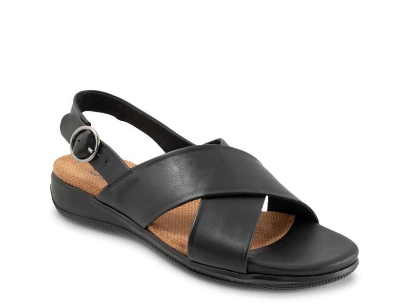 ソフトウォーク レディース シューズ サンダル SoftwalkTillman Sling 20 Sandal Black ブラック