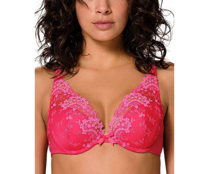 シモーヌペレール レディース アンダーウェア ブラジャー Simone Perele Simone Prle Wish Triangle Contour Bra Fabulous Pink ピンク