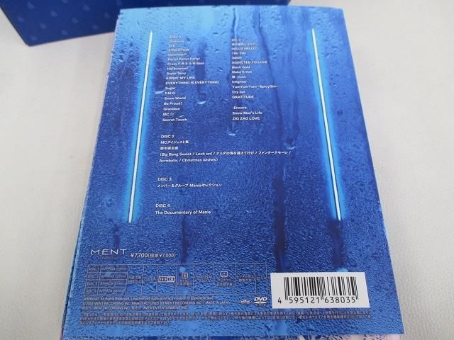 Snow Man DVD LIVE TOUR 2021 Mania 初回盤 中古品